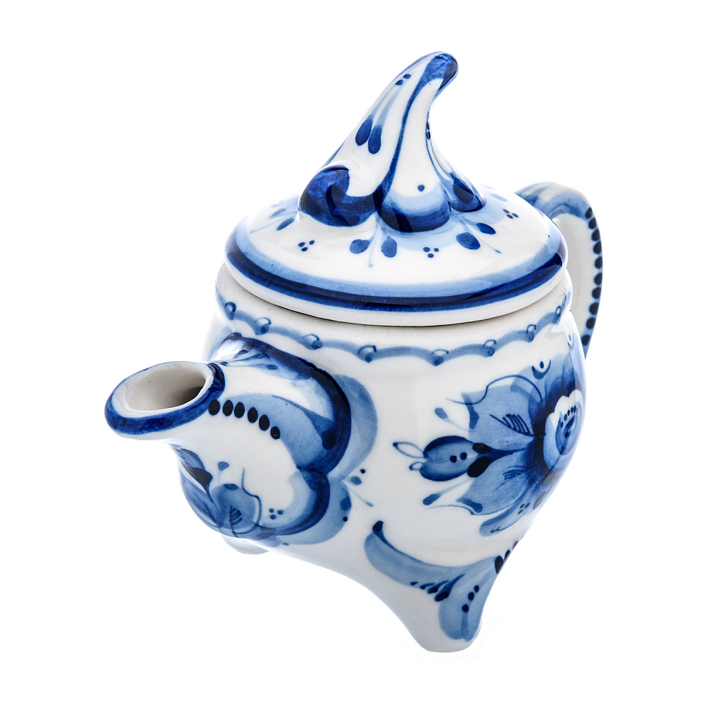 Чайник заварочный. Гжель - интернет магазин Русь Велика я фото 1