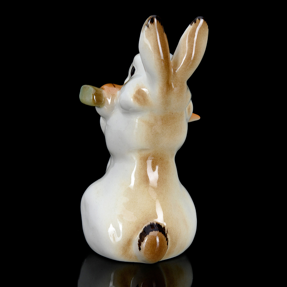 Статуэтка «Заяц с морковкой». ИФЗ - интернет магазин Русь Велика я фото 3