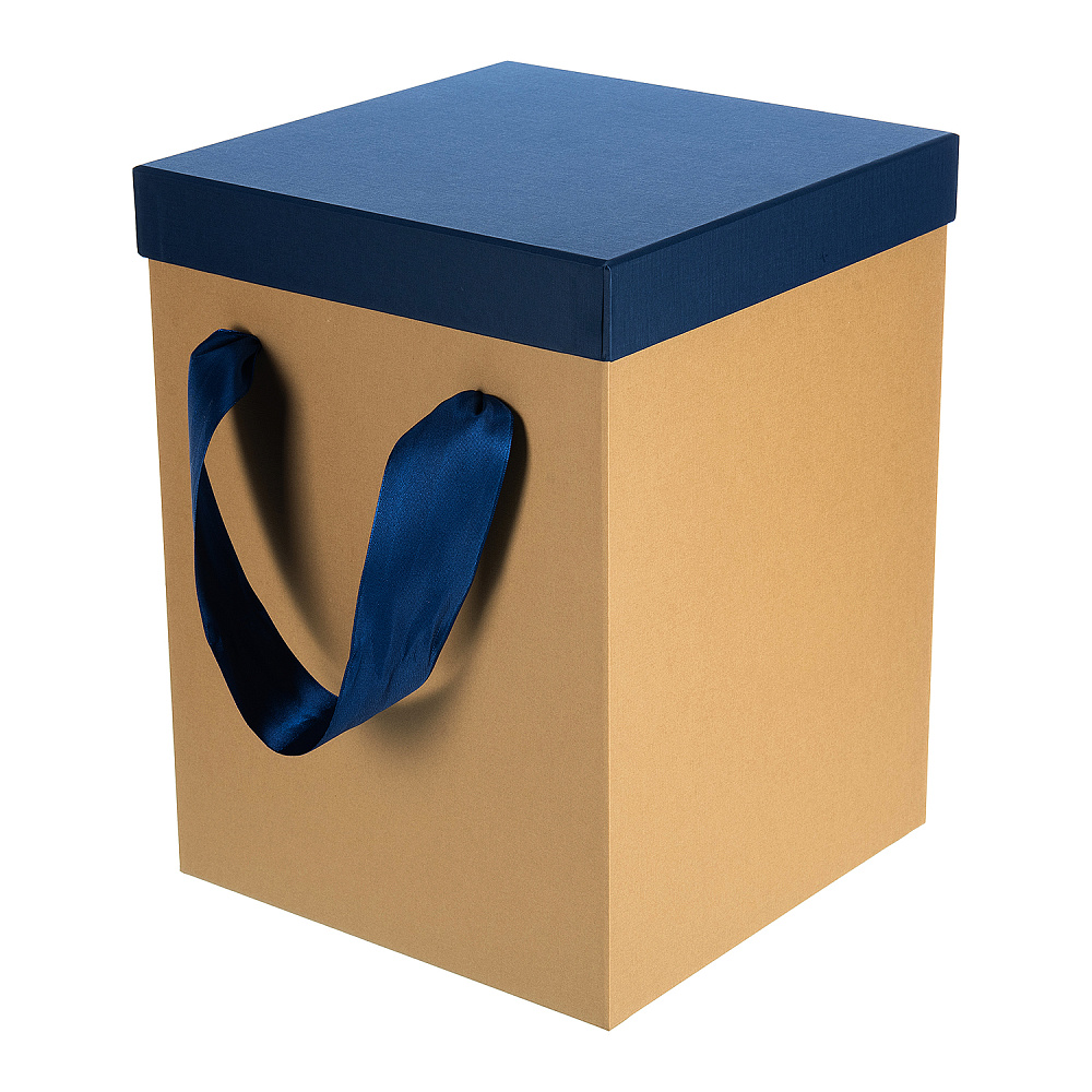 Подарочная упаковка с лентами 26х26х35 см - интернет магазин Русь Велика я фото 3