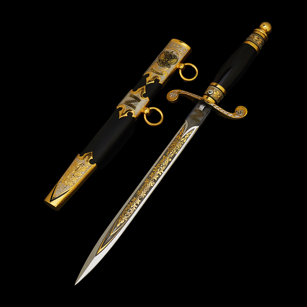 Кортик сувенирный «Россия. Z». Златоуст - интернет магазин Русь Велика я фото 1