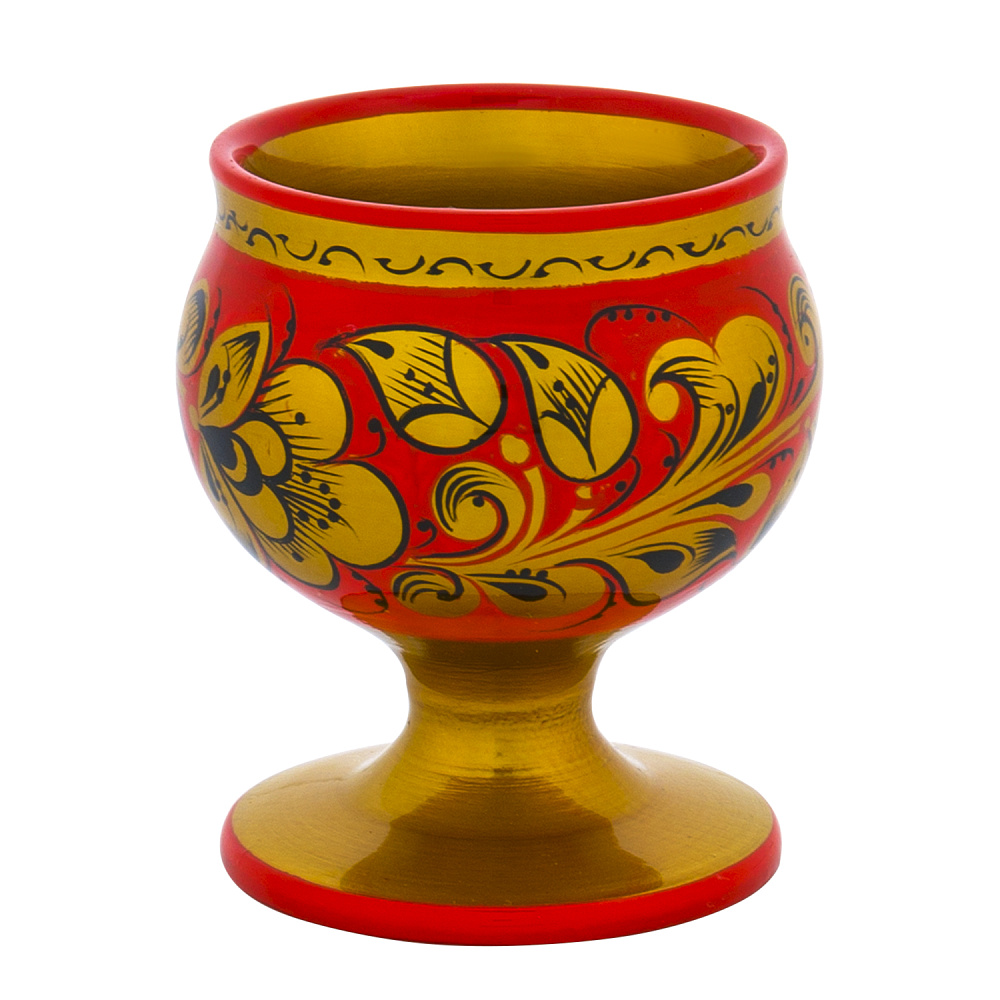 Питейный набор на 6 персон «Винный». Хохлома - интернет магазин Русь Велика я фото 2