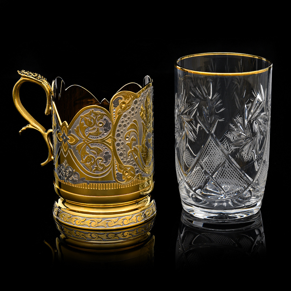 Подстаканник «Павлин». Златоуст - интернет магазин Русь Велика я фото 3