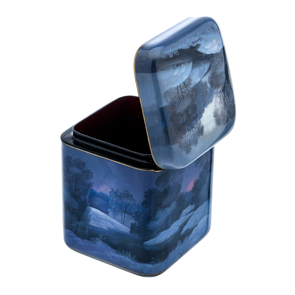 Шкатулка-ларец с художественной росписью «Весна» - интернет магазин Русь Велика я фото 4