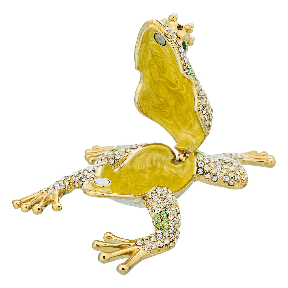 Шкатулка «Царевна-лягушка». Традиции Фаберже - интернет магазин Русь Велика я фото 3