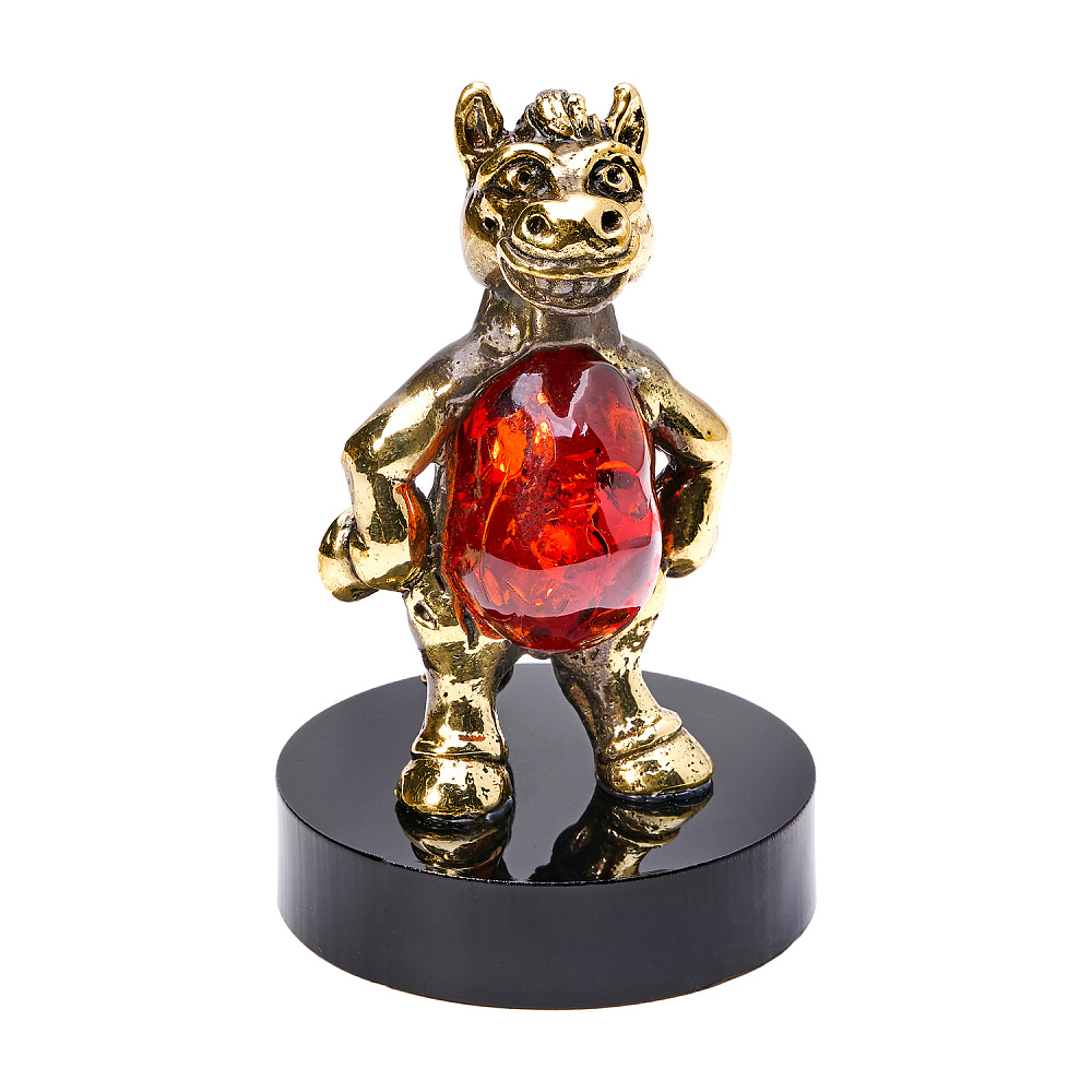 Лошадь Символ 2026 года. Статуэтка «Будем сыты и здоровы» - интернет магазин Русь Велика я фото 3