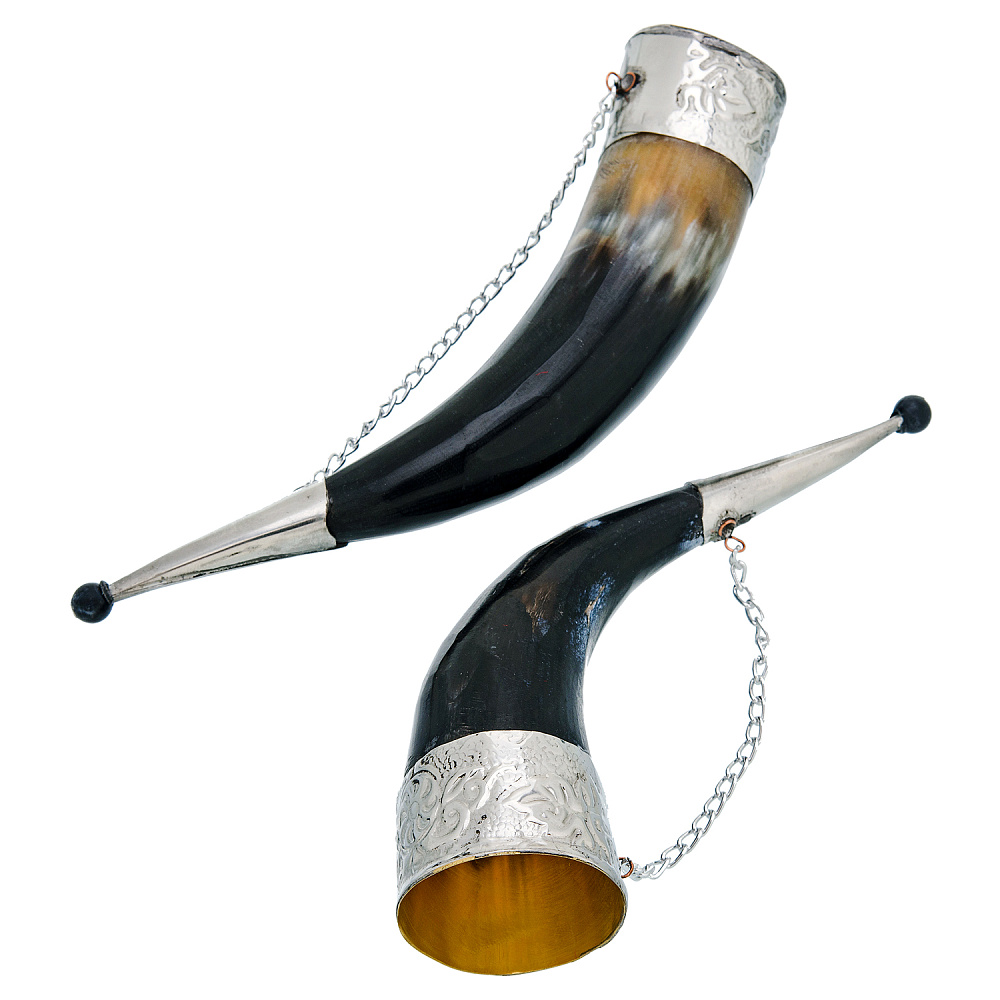 Подарочный набор с кинжалом и рожками для вина - интернет магазин Русь Велика я фото 4