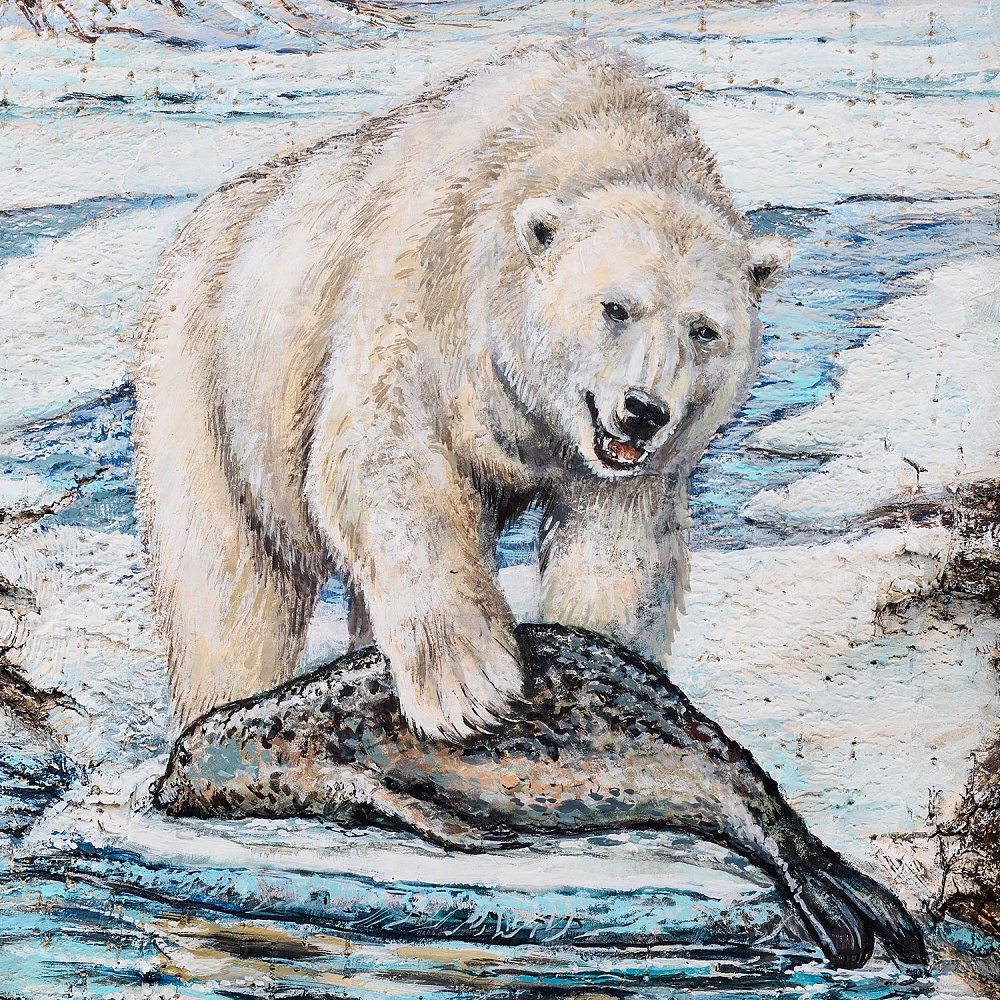 Картина на бересте «Виртуозный охотник» 32х51 см - интернет магазин Русь Велика я фото 1