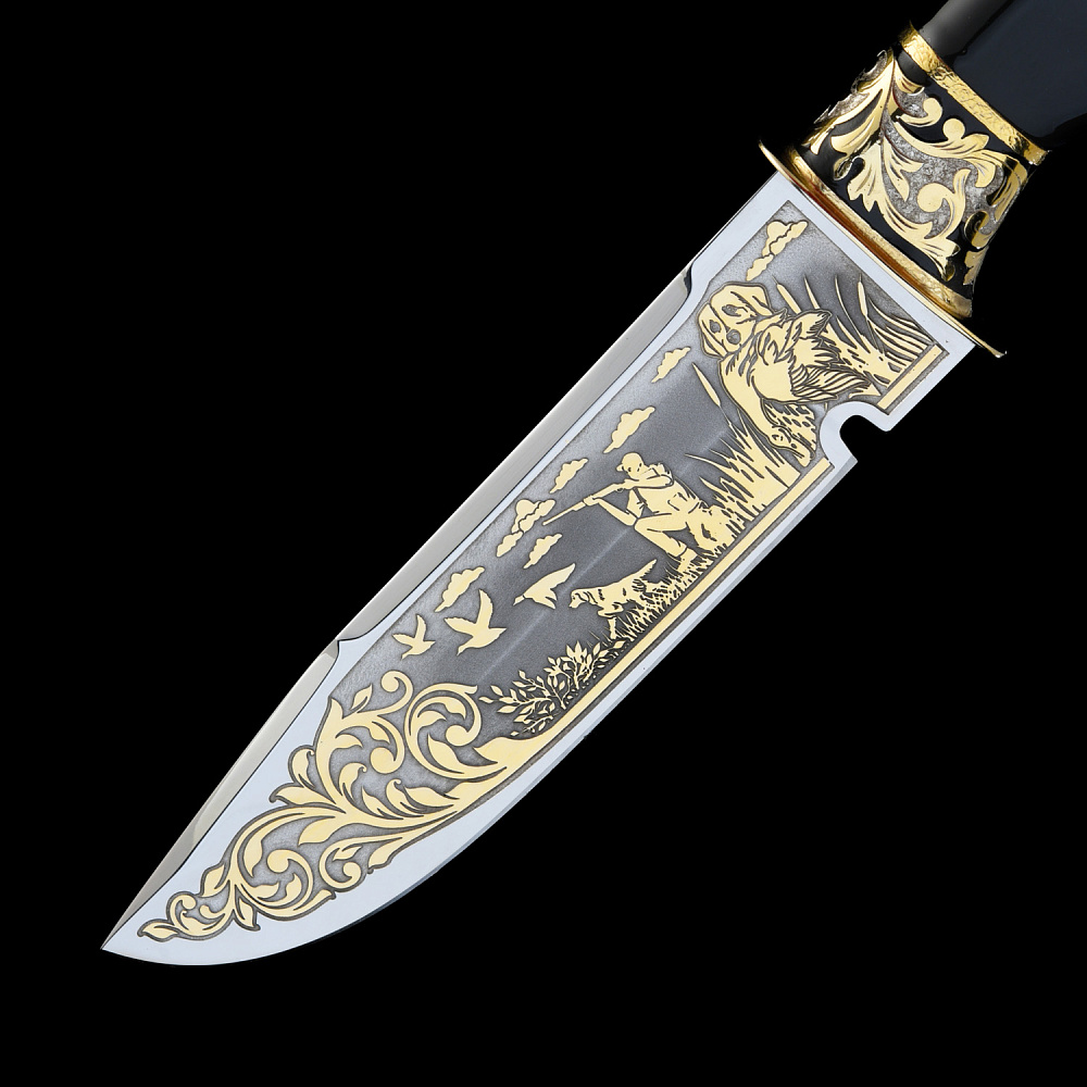 Нож сувенирный «Охота». Златоуст - интернет магазин Русь Велика я фото 4