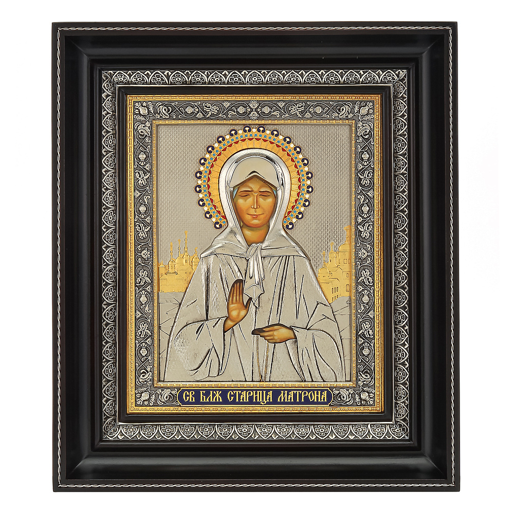 Икона «Святая Матрона Московская» 26 х 31 см - интернет магазин Русь Велика я 