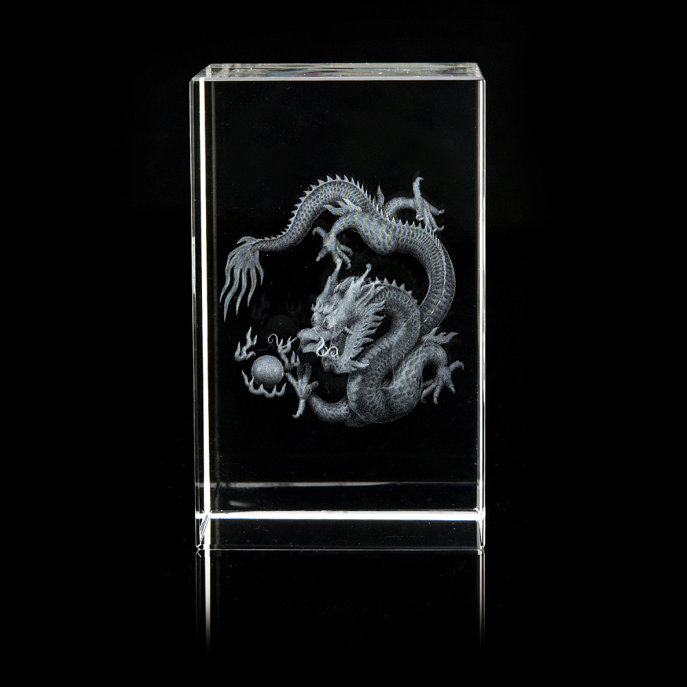 Лазерная графика. Статуэтка «Дракон» - интернет магазин Русь Велика я фото 1