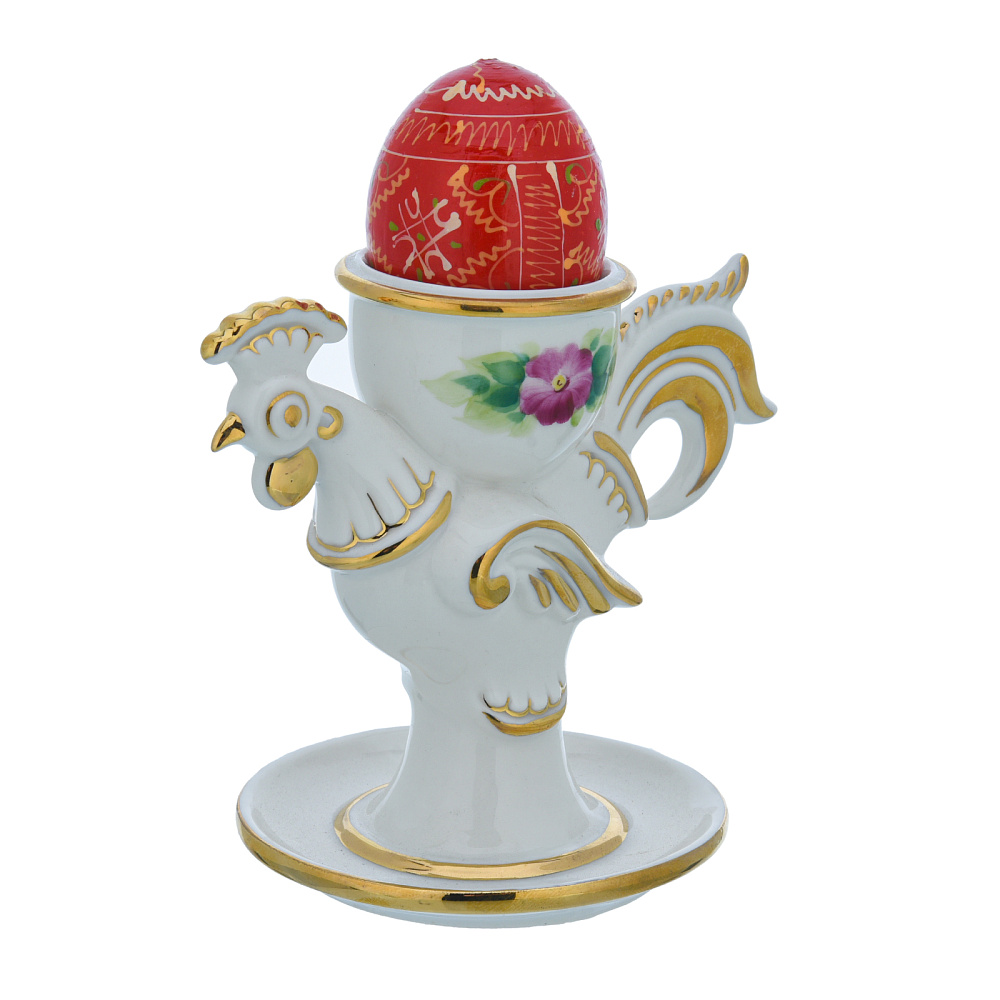 Подставка под яйцо «Петух» - интернет магазин Русь Велика я фото 1