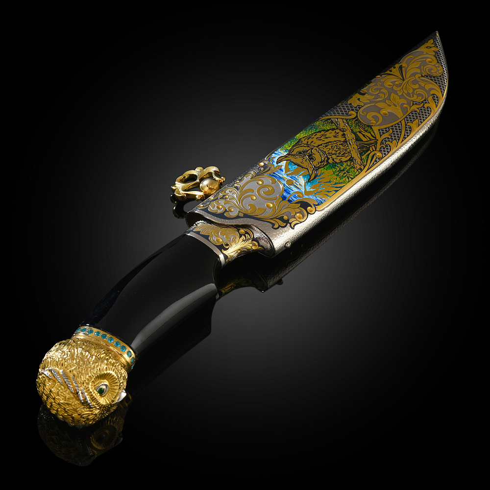 Нож сувенирный «Таежный. Сова». Златоуст - интернет магазин Русь Велика я фото 3