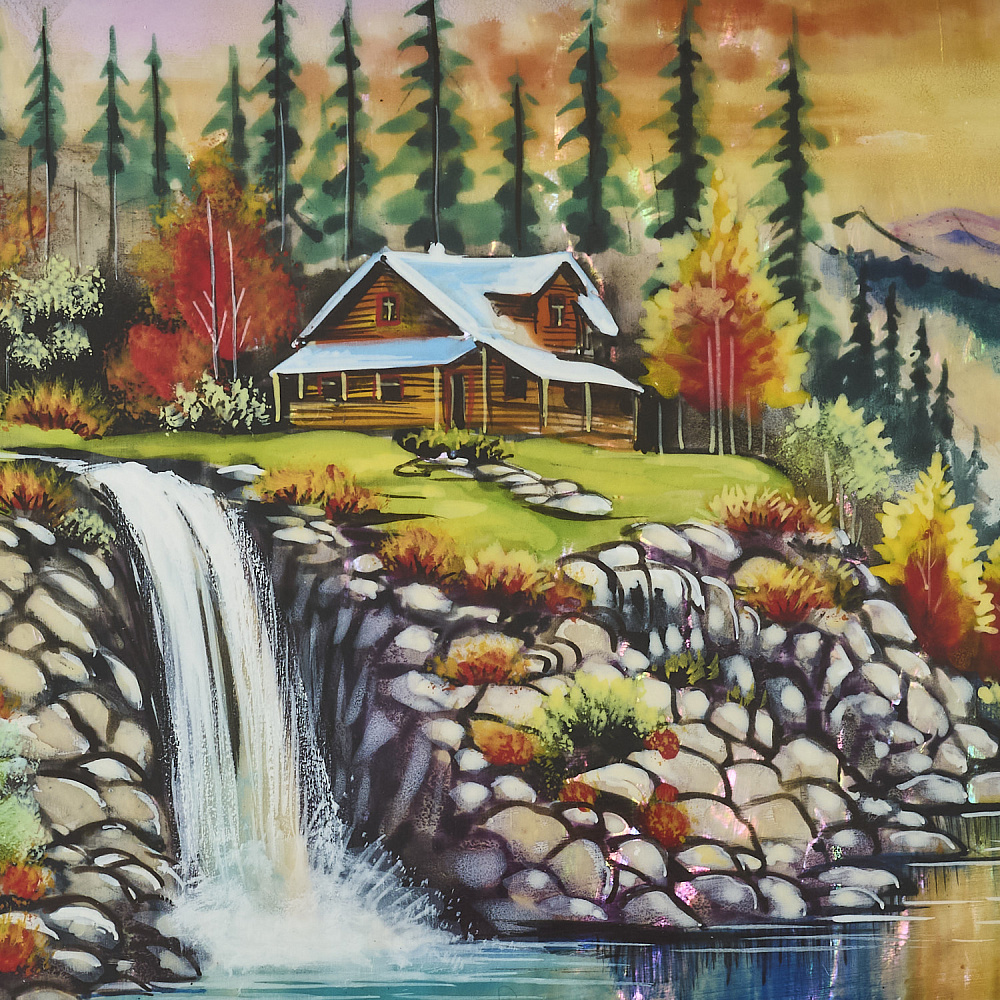 Картина на перламутре «Осень» 28х22 см - интернет магазин Русь Велика я фото 2