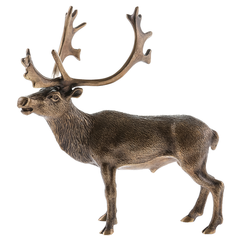 Бронзовая статуэтка «Северный олень» - интернет магазин Русь Велика я фото 1