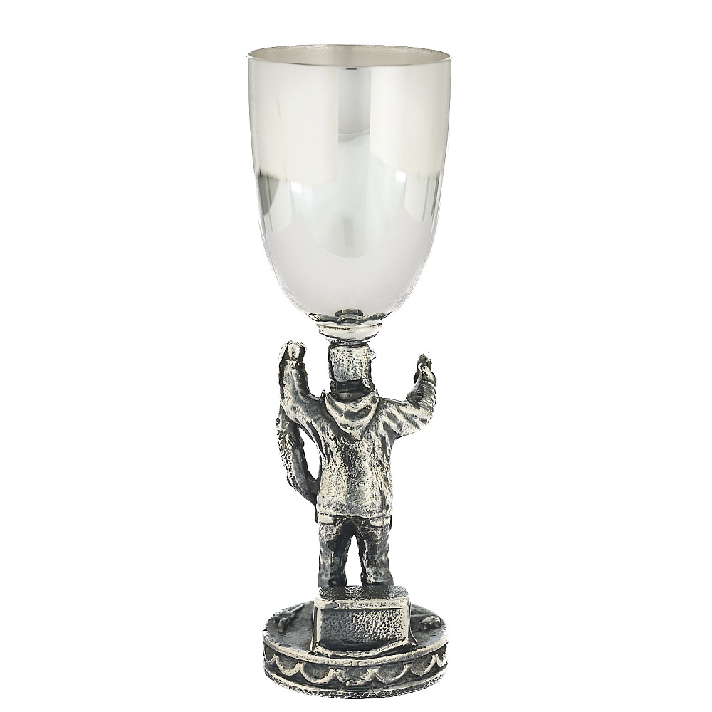 Рюмка «Рыбак» - интернет магазин Русь Велика я фото 1