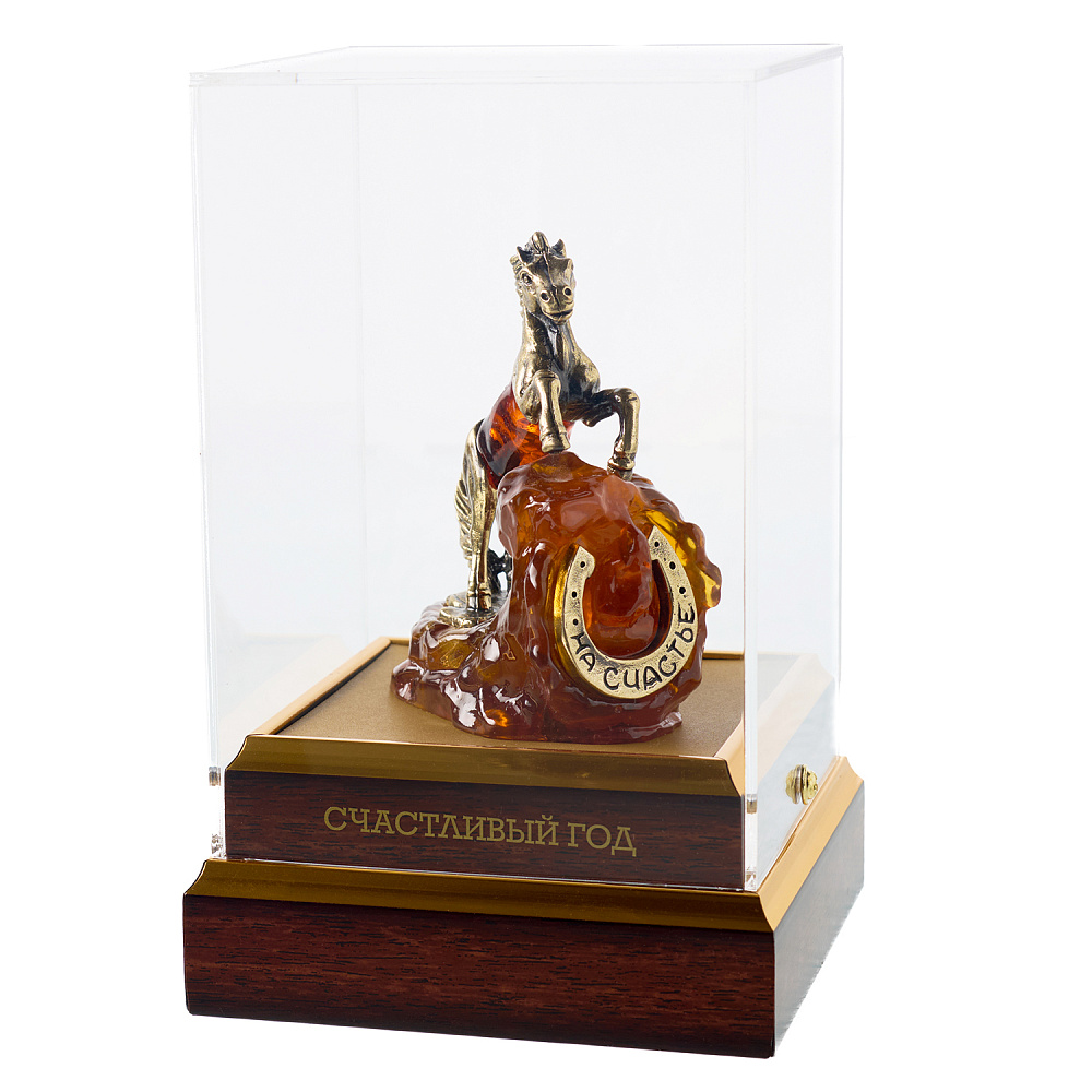 Лошадь Символ 2026 года. Статуэтка «Счастливый год» - интернет магазин Русь Велика я 
