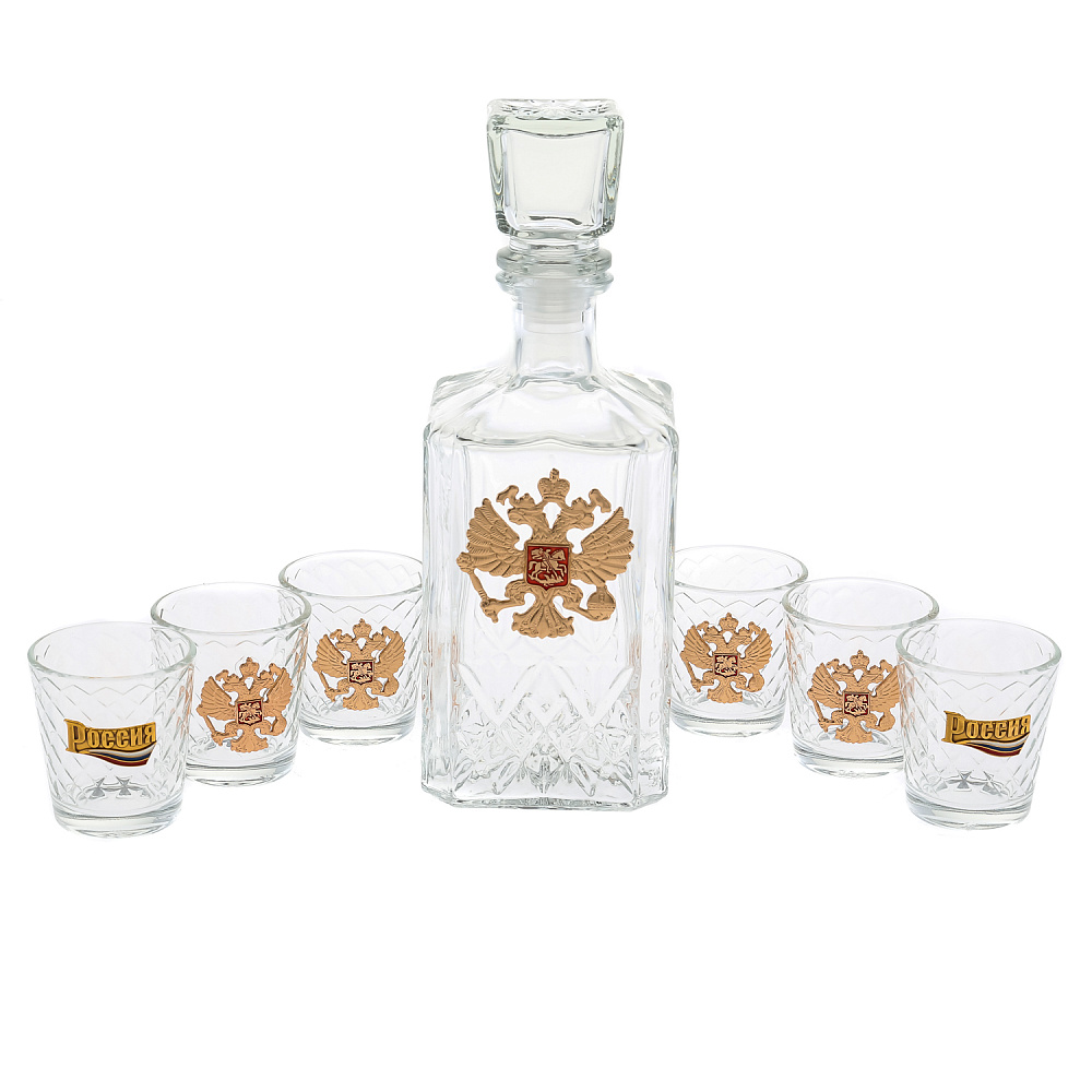 Питейный набор на 6 персон «Российский» - интернет магазин Русь Велика я 