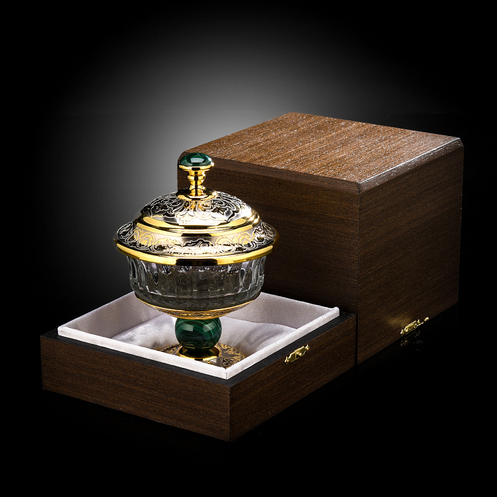 Сахарница «Малахит». Златоуст - интернет магазин Русь Велика я фото 3