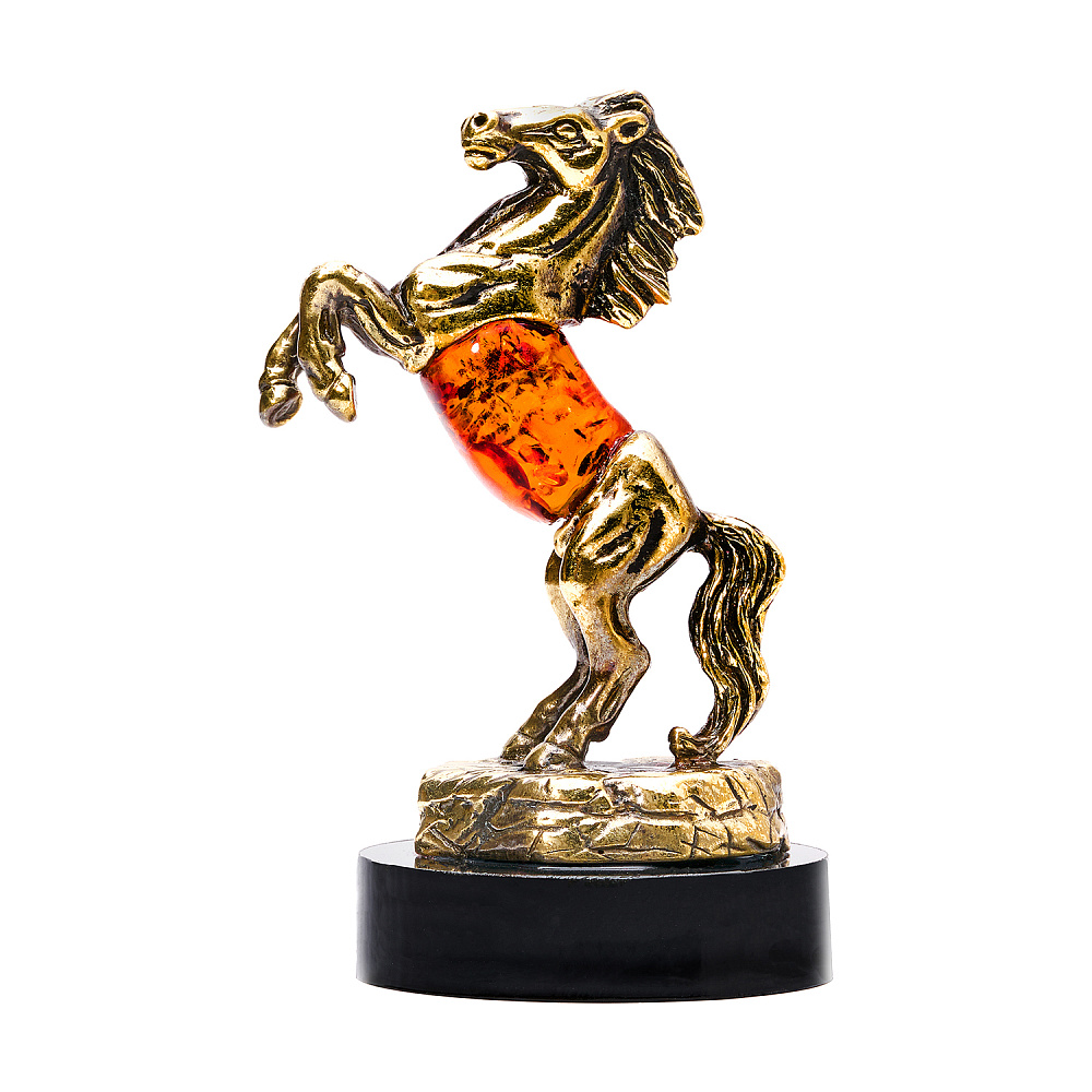 Лошадь Символ 2026 года. Статуэтка «Высоко к цели» - интернет магазин Русь Велика я 