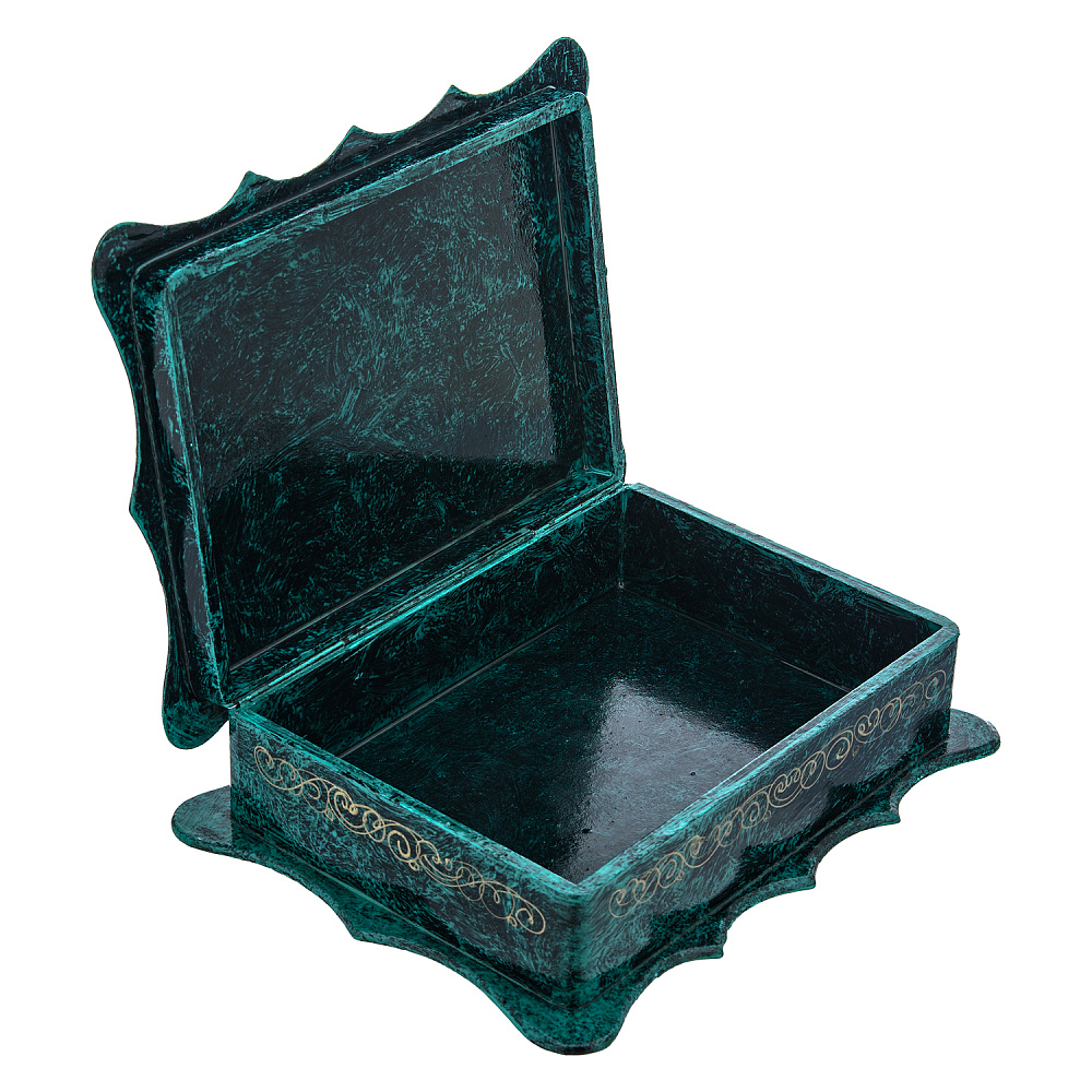 Шкатулка с подарочным шерстяным платком внутри «Цветочные мотивы» - интернет магазин Русь Велика я фото 6