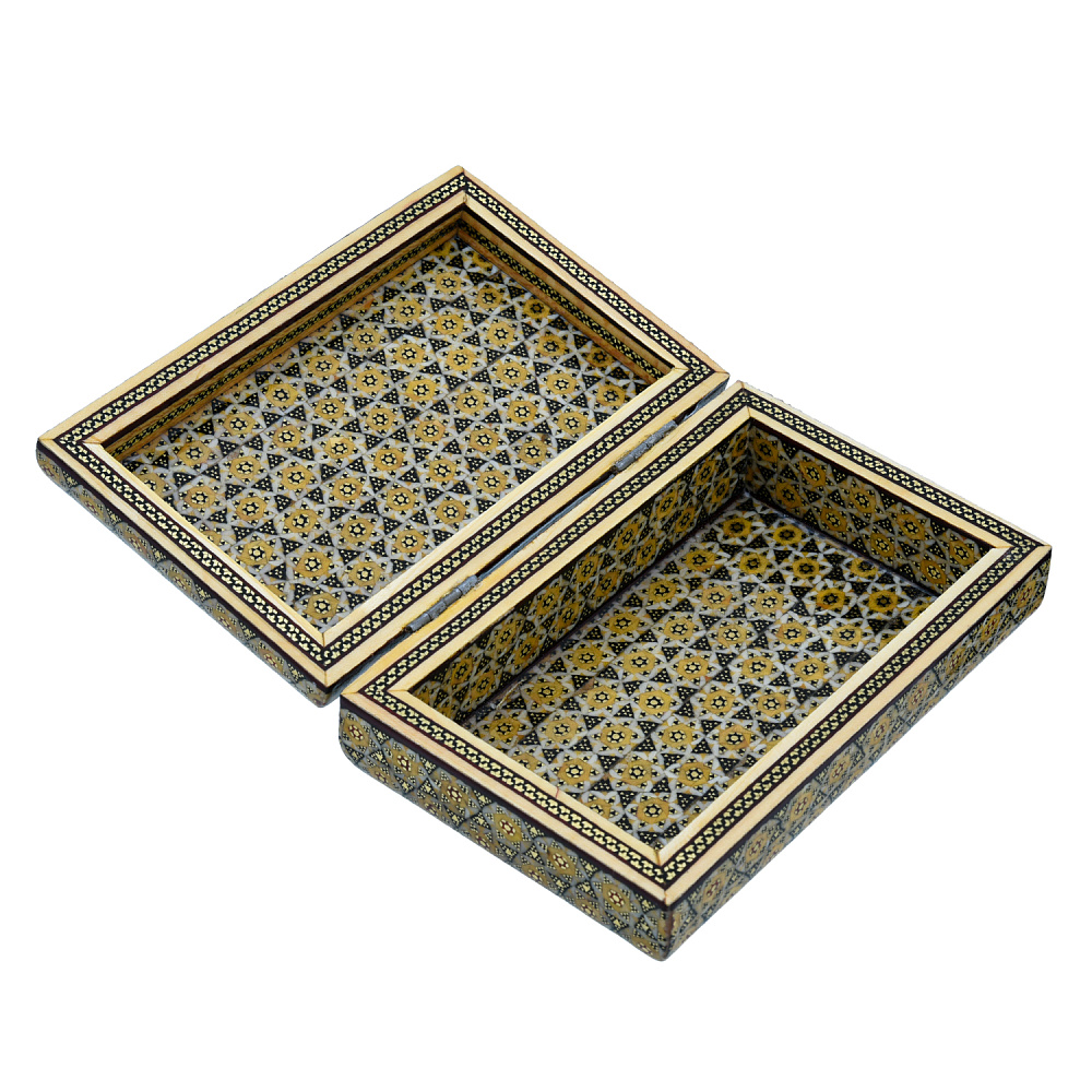 Шкатулка деревянная для украшений «Антик большая». Хатам Кари - интернет магазин Русь Велика я фото 1