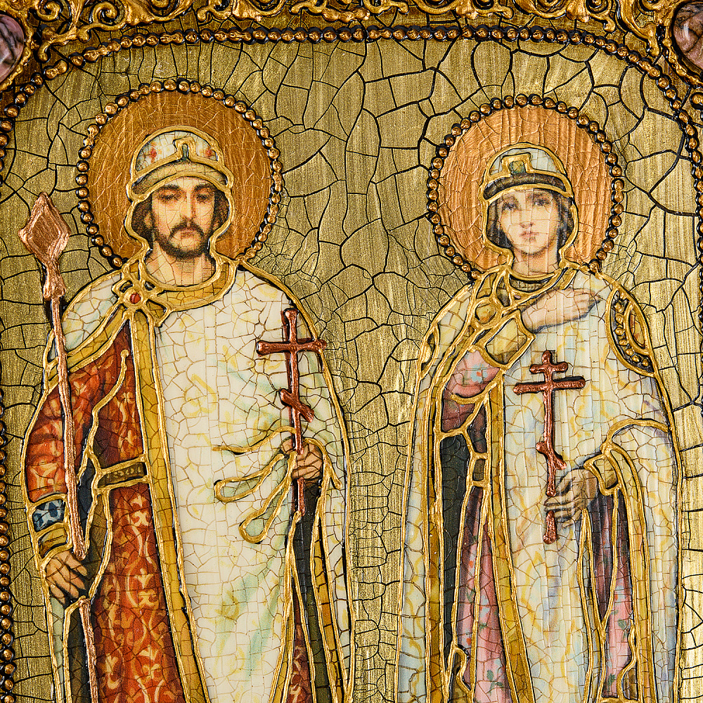 Икона «Святой благоверный князь Борис» 15 х 20 см - интернет магазин Русь Велика я фото 4