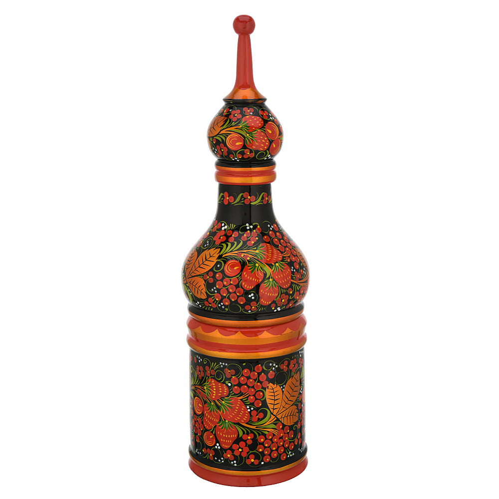 Питейный набор для шампанского «Ягоды». Хохлома - интернет магазин Русь Велика я фото 2