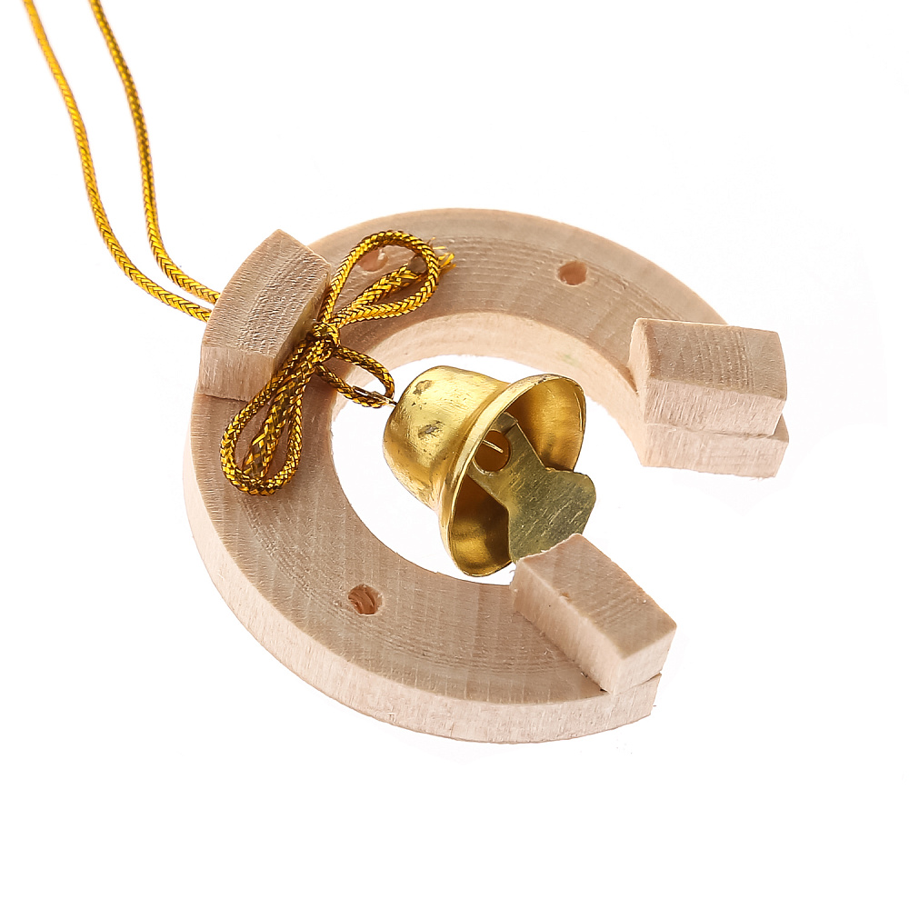 Сувенирная подкова с колокольчиком - интернет магазин Русь Велика я фото 3