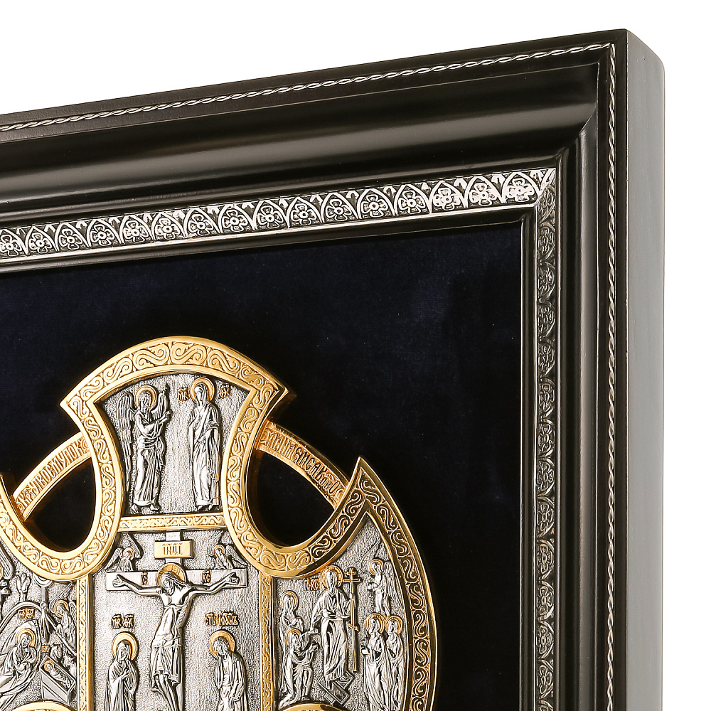 Панно «Крест старорусский» 41х34 см - интернет магазин Русь Велика я фото 3