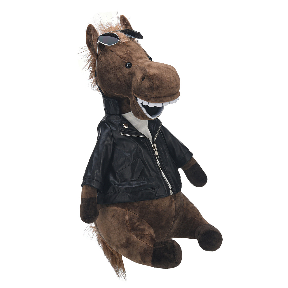 Лошадь Символ 2026 года. Мягкая игрушка «Конь Димон»