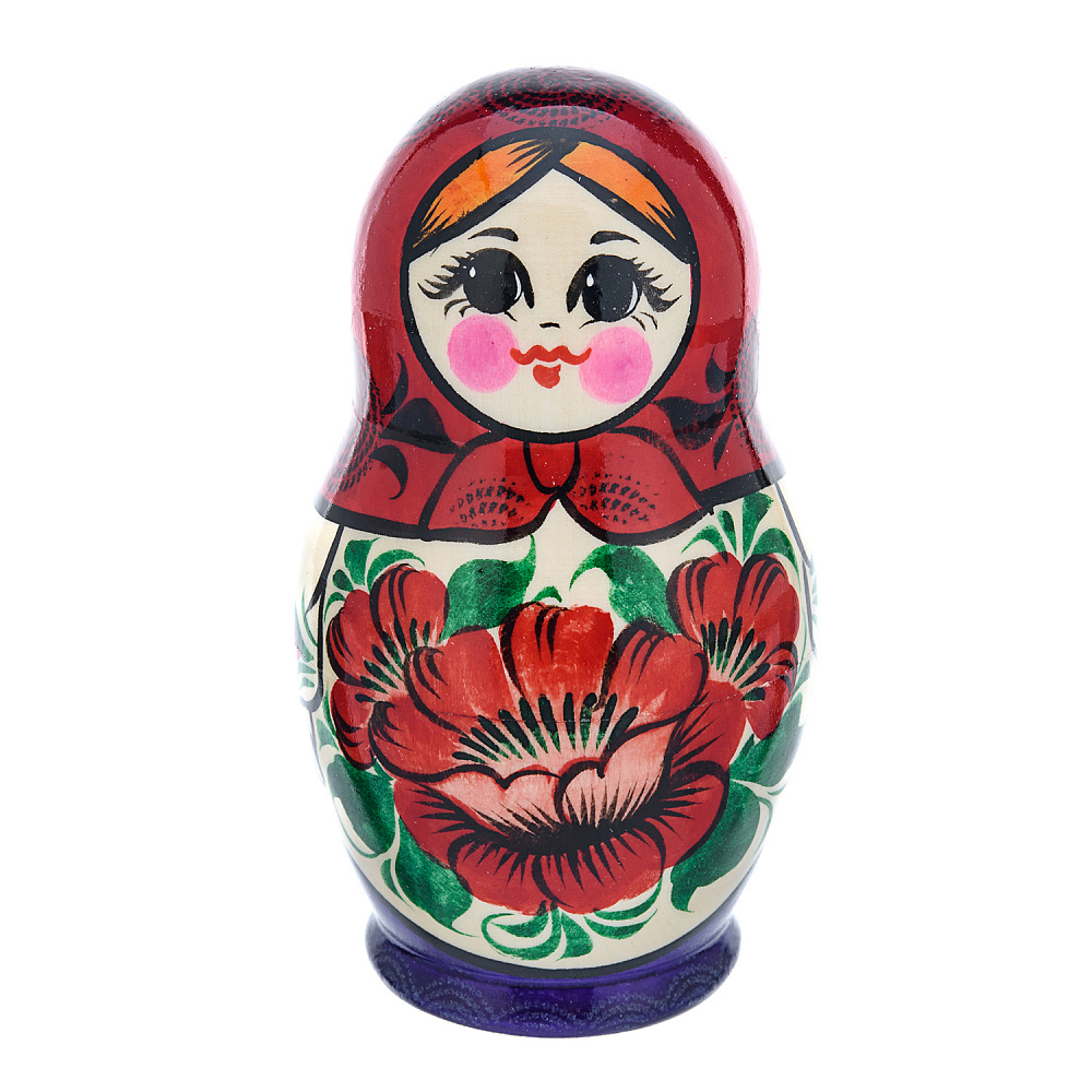 Матрешка Семеновская «Россиянка» 6 мест - интернет магазин Русь Велика я фото 1