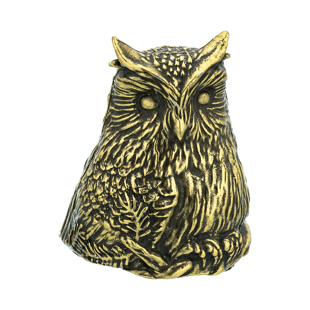 Колокольчик «Сова на ветке» - интернет магазин Русь Велика я 