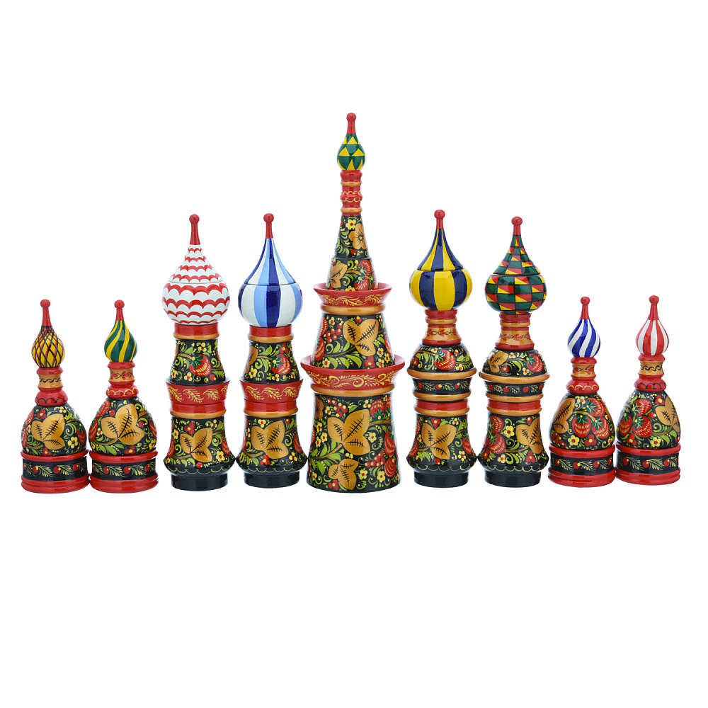 Набор для специй «Купола». Хохлома - интернет магазин Русь Велика я фото 3