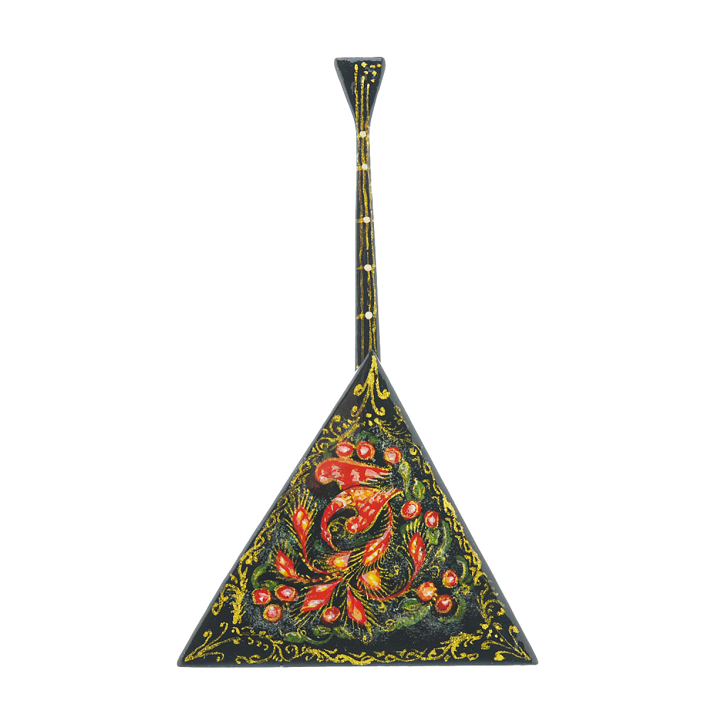 Шкатулка с художественной росписью «Балалайка. Жар-птица» - интернет магазин Русь Велика я 