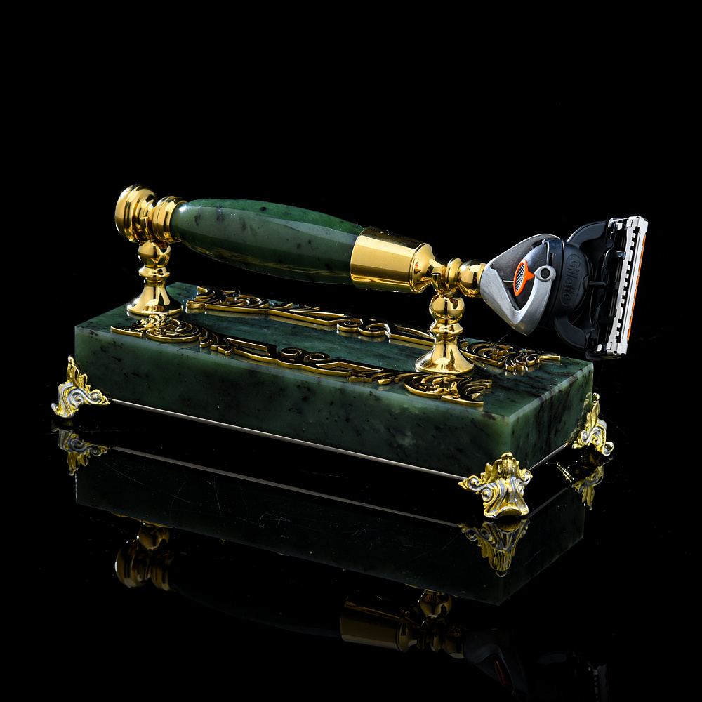 Бритвенный станок «Нефритовый». Златоуст - интернет магазин Русь Велика я 