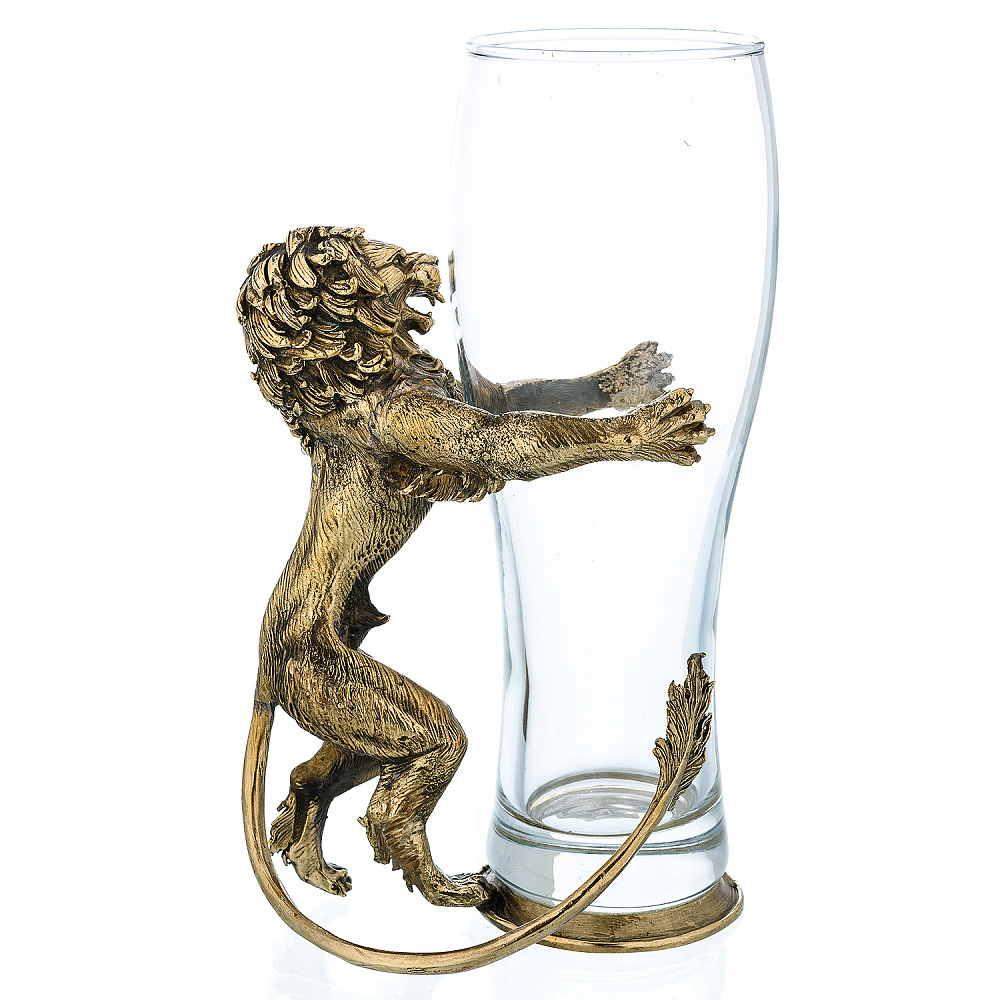 Пивной бокал «Лев» 0,5 л - интернет магазин Русь Велика я фото 2