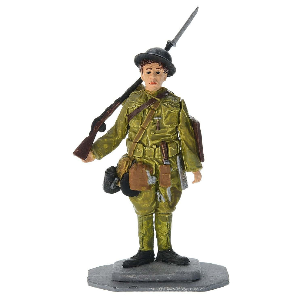 Оловянная миниатюра «Рядовой американской армии» - интернет магазин Русь Велика я 