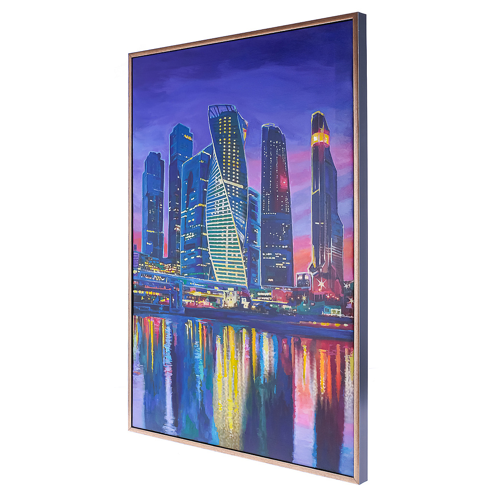 Картина «Москва-Сити» 60х90 см - интернет магазин Русь Велика я фото 1