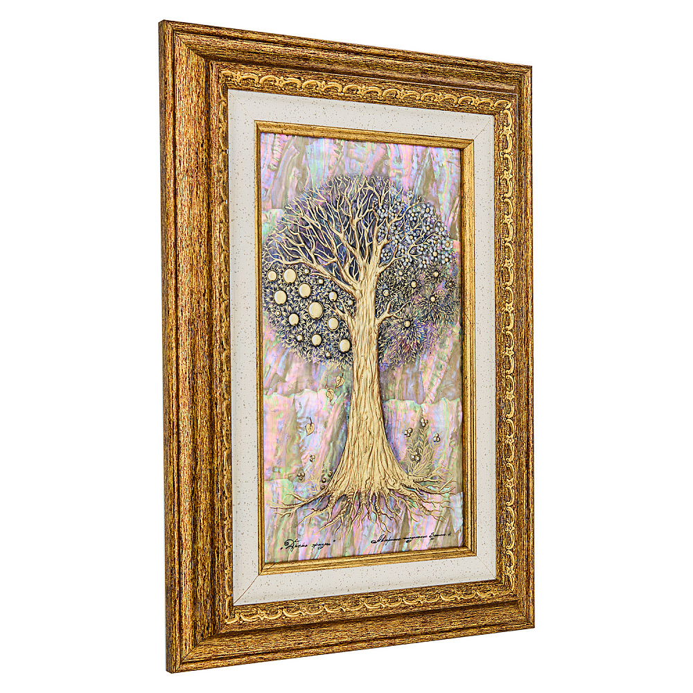 Картина перламутровая «Четыре времени года» 35х25 см - интернет магазин Русь Велика я фото 1