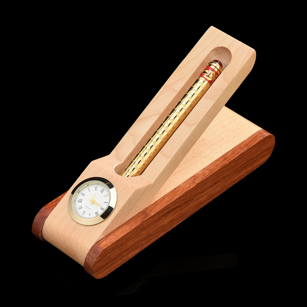 Письменный мини-набор с ручкой и часами. Златоуст - интернет магазин Русь Велика я 