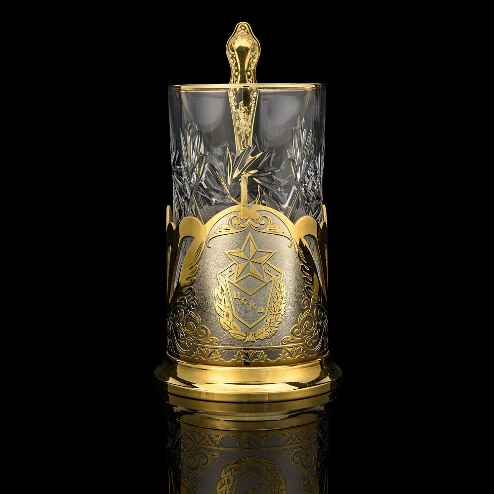 Подстаканник «ЦСКА». Златоуст - интернет магазин Русь Велика я 