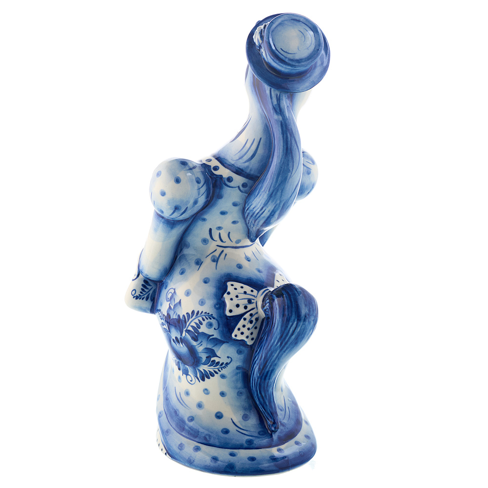 Символ 2026 года. Штоф 0,5 л «Лошадь-красотка». Гжель - интернет магазин Русь Велика я фото 2