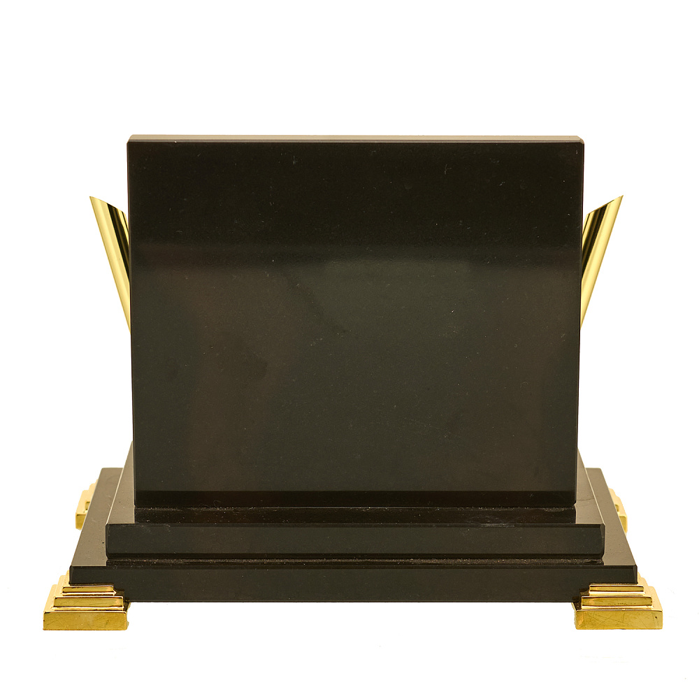 Визитница с часами из натурального камня - интернет магазин Русь Велика я фото 2