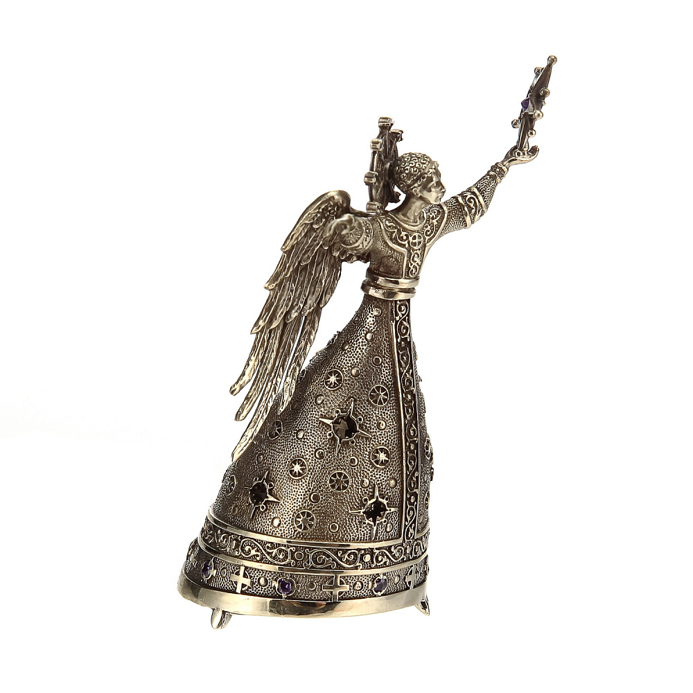 Бронзовый колокольчик «Звезда Рождества» - интернет магазин Русь Велика я фото 1