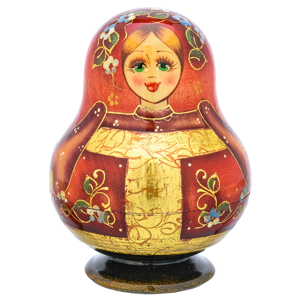Матрешка «Русский костюм» 5 мест - интернет магазин Русь Велика я фото 1