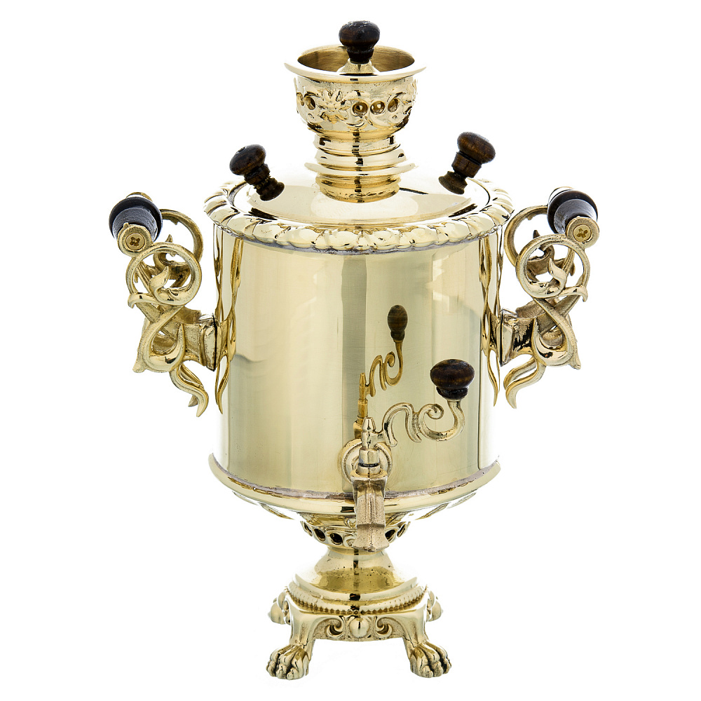 Сувенирный самовар-малютка «Банка» - интернет магазин Русь Велика я 