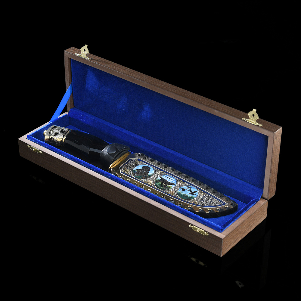 Нож сувенирный «Охота». Златоуст - интернет магазин Русь Велика я фото 5