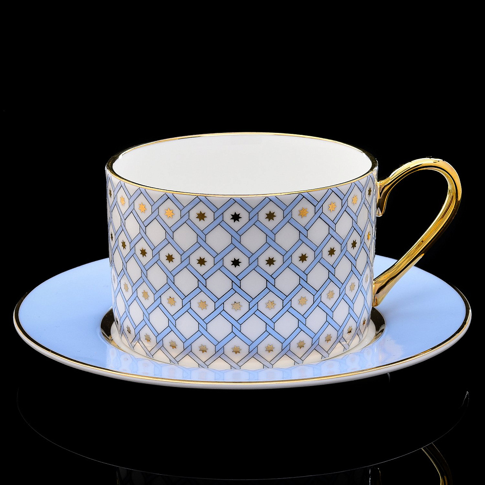 Чайная пара «Идиллия» (форма «Азур 1») ИФЗ - интернет магазин Русь Велика я 