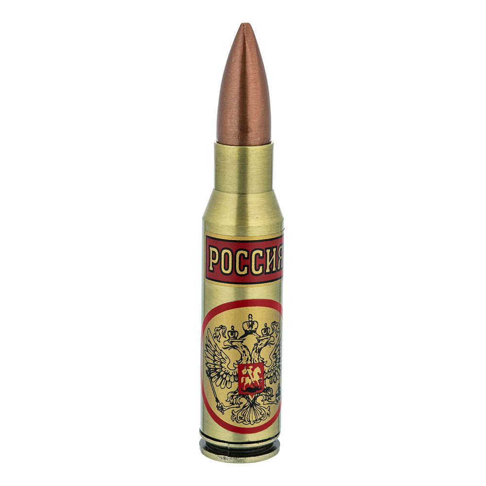 Зажигалка-пуля «Герб РФ» - интернет магазин Русь Велика я 