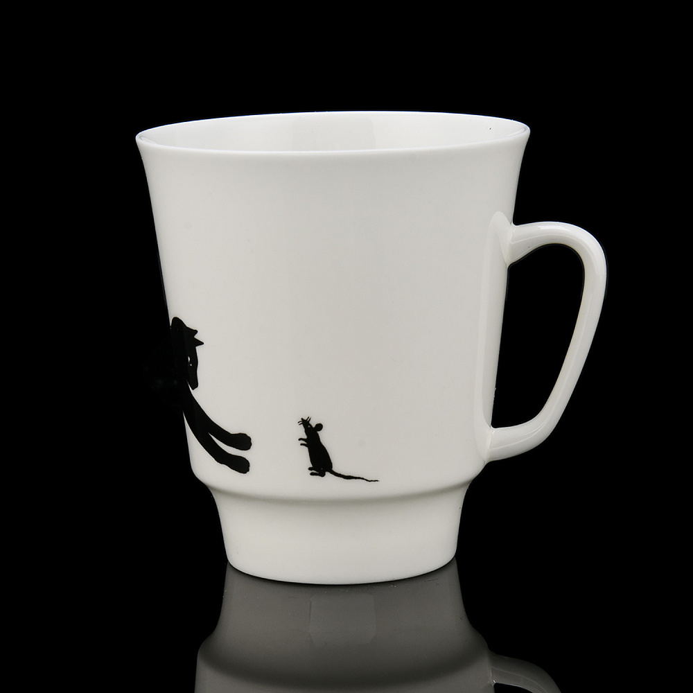 Кофейная пара 165 мл «Кошки-мышки». Форма Майская. ИФЗ - интернет магазин Русь Велика я фото 2